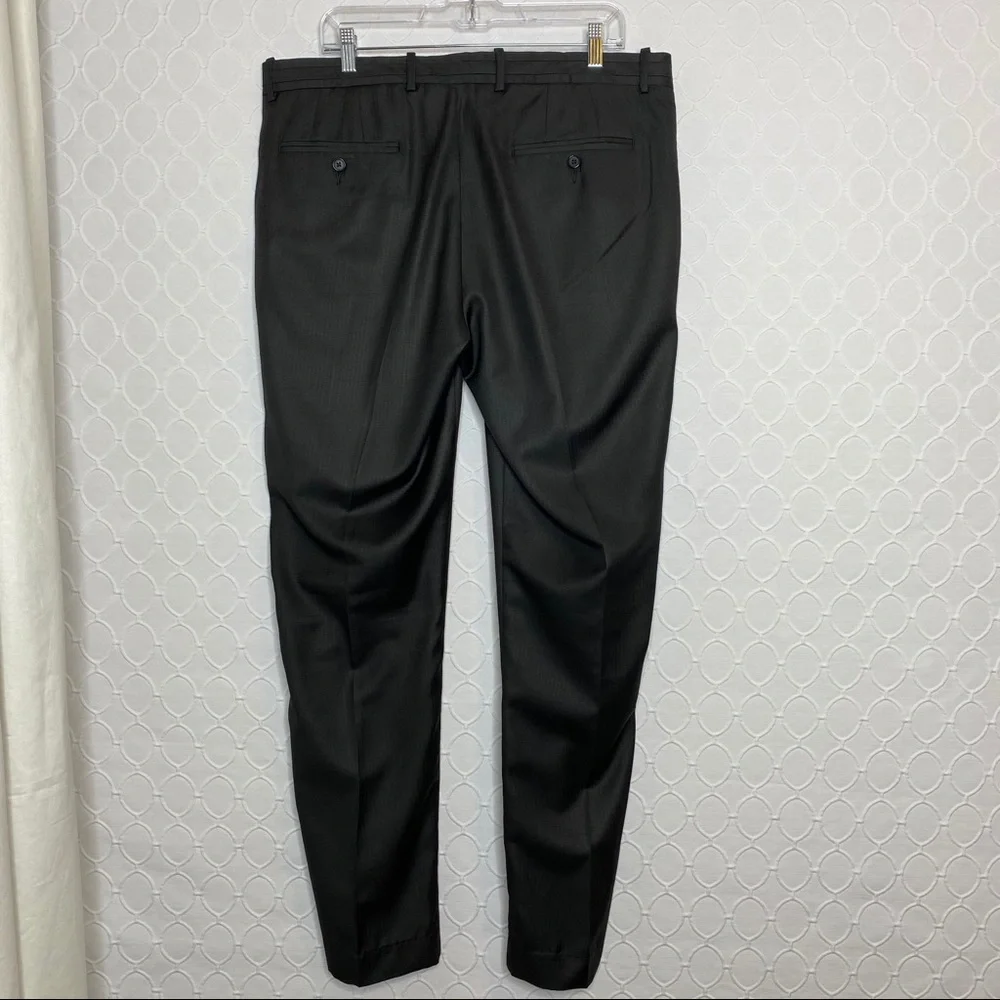 Perry Ellis Herringbone Dress Pants Trousers - Picture 3 of 4
